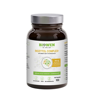 Inozytol Complex BIOWEN + (Myo+D-chiro+Scyllo-inozytol) 100 dni