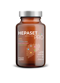 Hepaset Pro  Norsa Pharma 60 kapsułek