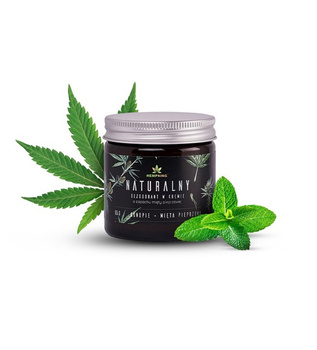 Dezodorant 100% naturalny Hempking w kremie MIĘTA PIEPRZOWA