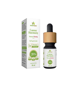 Canna Harmony Olej konopny CBD, CBDA, CBG 20% - 10ml