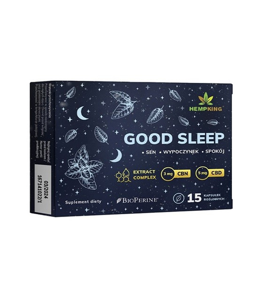 Hempking  GOOD SLEEP na DOBRY SEN  na 15 dni