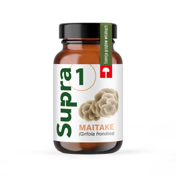 Supra 1 Maitake grzyby witalne 500 mg ekstraktu z owocnika na miodzie akacjowym 30 dni