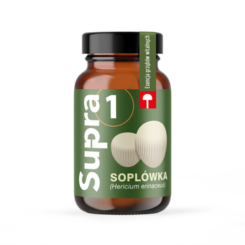 Supra 1 Soplówka grzyby witalne 500 mg ekstraktu z owocników na miodzie akacjowym 45 dni