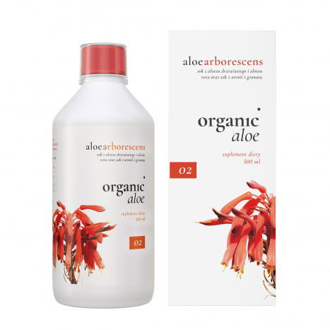  Aloe arborescens Aloes Aloe Vera Organic Life 500 ml