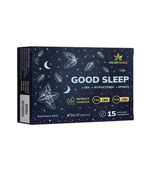 Hempking  GOOD SLEEP na DOBRY SEN  na 15 dni