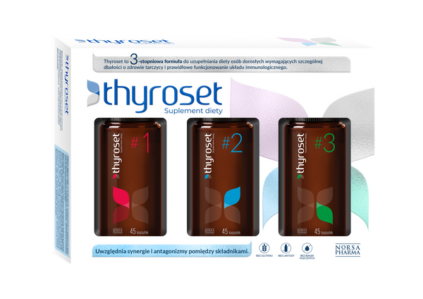 Thyroset Norsa Pharma 3*45 kapsułek 