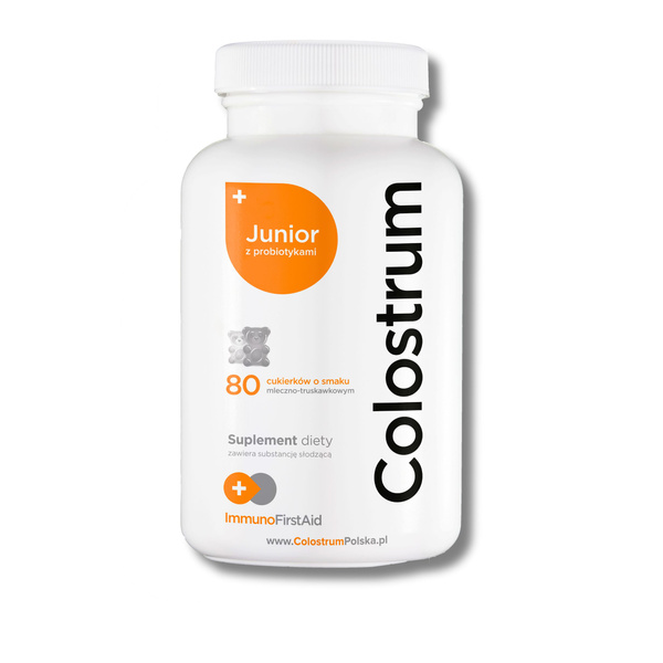 Colostrum Junior z Probiotykami Immuno First Aid 165 mg