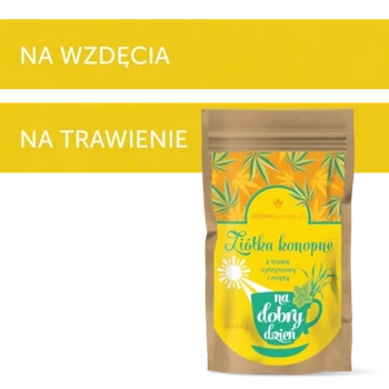 Ziółka konopne herbatka na dobry dzień (20 saszetek)