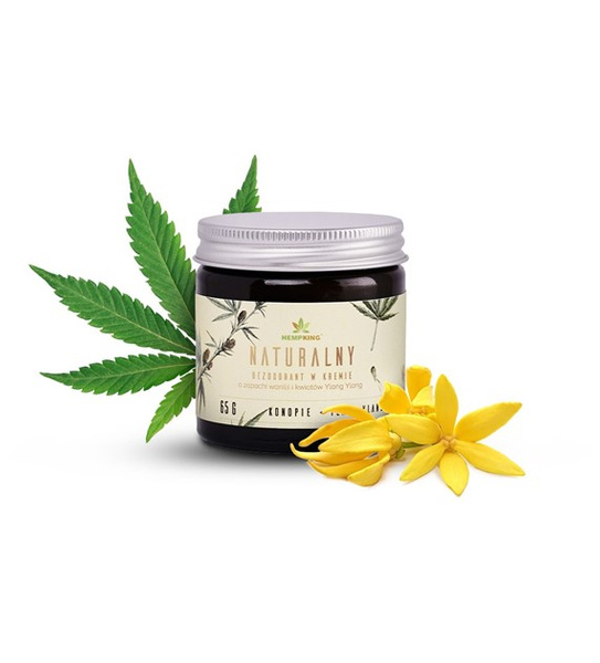 Dezodorant 100% naturalny Hempking w kremie YLANG YLANG