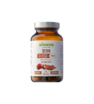 Reishi Biowen  400 mg + piperyna 90 kapsułek