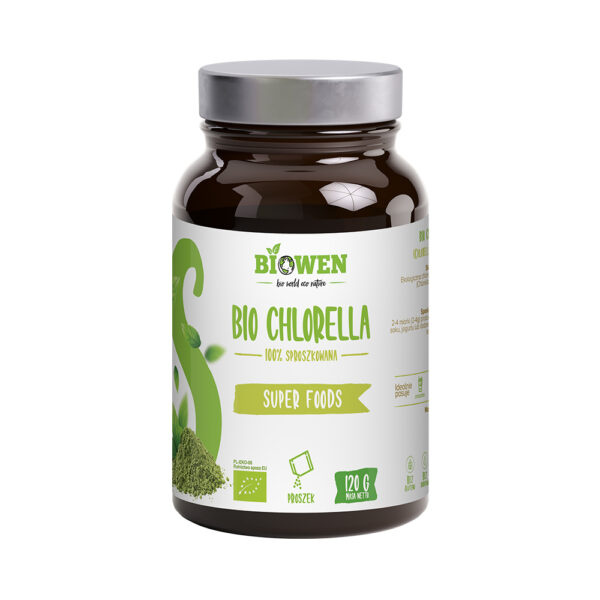 BIO chlorella w proszku – 120g BIOWEN